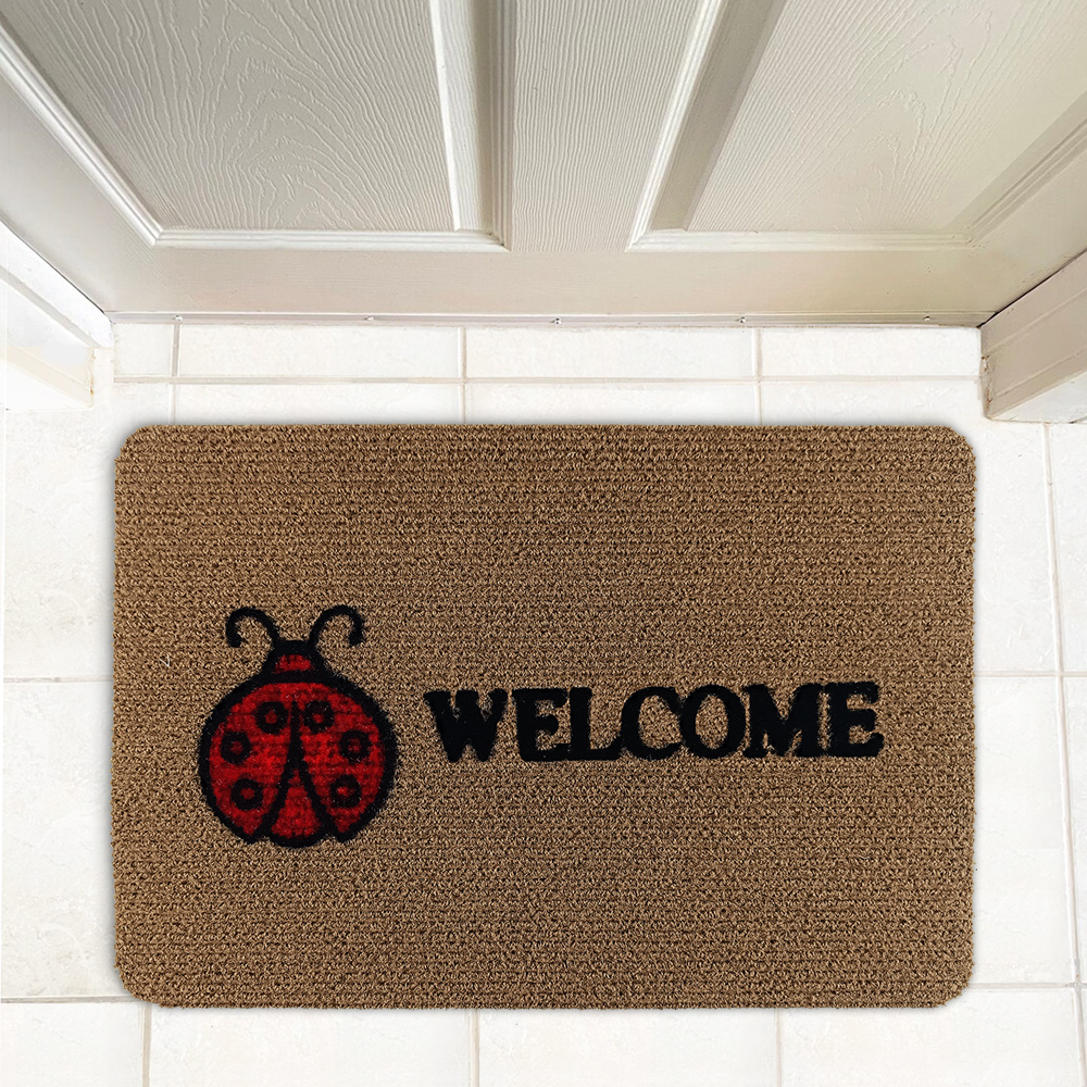 Doormat RedBug Beige 40x60