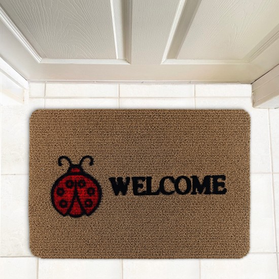 Doormat RedBug Beige 40x60
