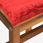 Chair Cushion SL111 40x40x8cm Red