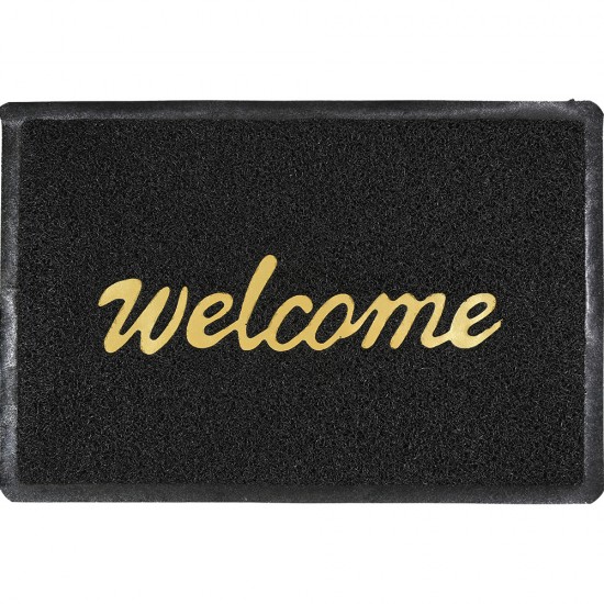 ΠΑΤΑΚΙ ΕΙΣΟΔΟΥ SPIDER WELCOME ΜΑΥΡΟ 60X90