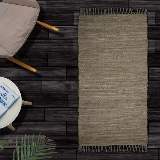 Cotton Mat  SL231 Light Brown 65X130