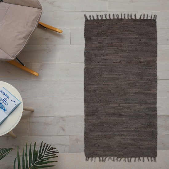 ΧΑΛΙ ΒΑΜΒΑΚΕΡΟ SL231 ΣΚΟΥΡΟ ΚΑΦΕ 65X130