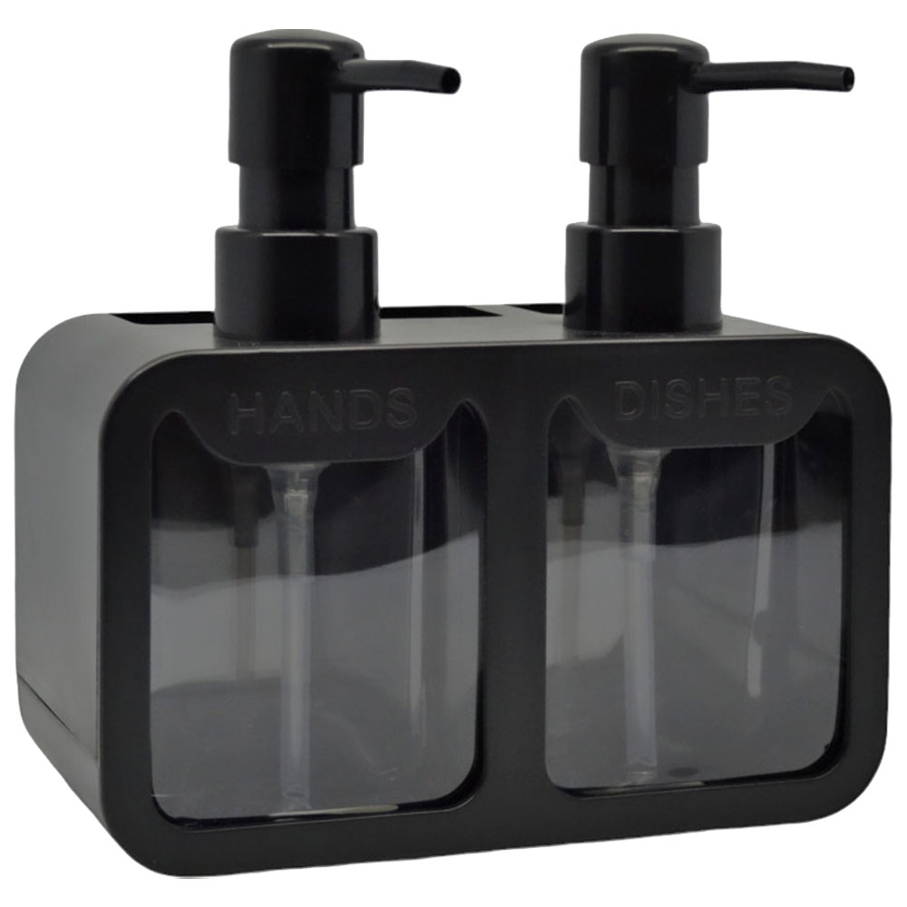 DISPENSER ΣΕΤ ΚΟΥΖΙΝΑΣ SL8459 ΜΑΥΡΟ 17x9,3x16,7εκ-8459 DISPENSER ΣΕΤ ΚΟΥΖΙΝΑΣ SL8459 ΜΑΥΡΟ 17x9,3x16,7εκ-8459