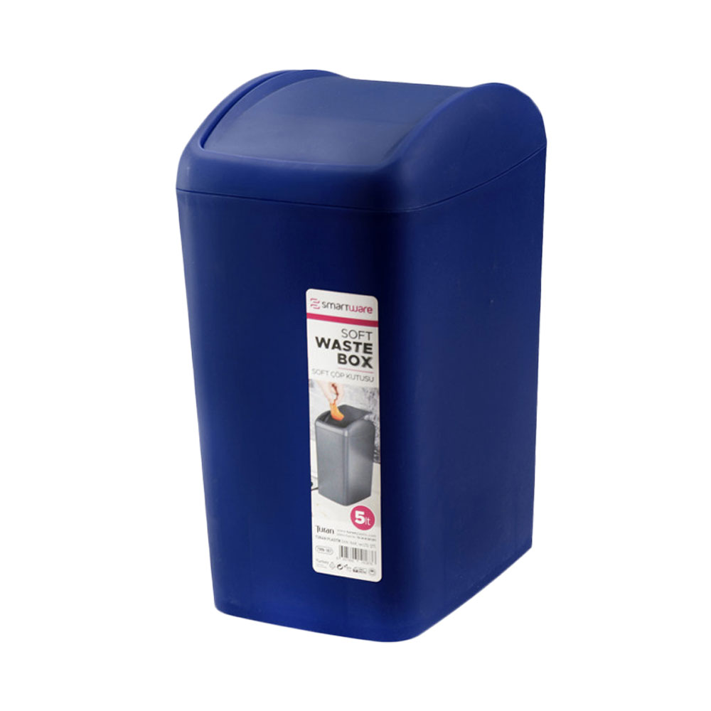 Plastic Waste Bin SL7336 5LT Blue