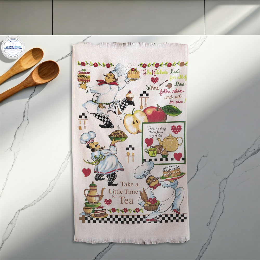 Kitchen Towels Fruits 40x60