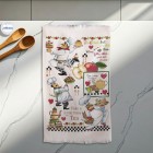 Kitchen Towels Fruits 40x60