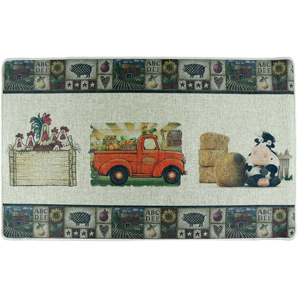 Carpet Mat Farm 45x75cm