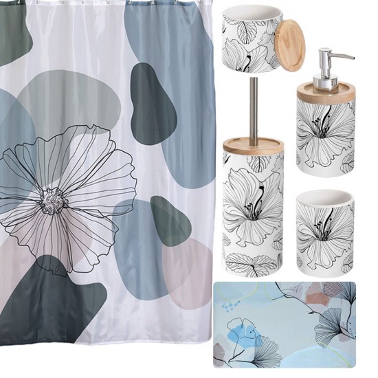 Bathroom Accessory Set 6pcs 8143-8144-8145-8146-8063-8281