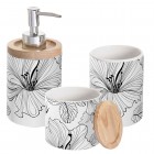 Bathroom Accessory Set 3pcs 8143-8144-8145-8391