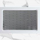 ΠΑΤΑΚΙ ΜΠΑΝΙΟΥ ΑΝΤΙΟΛΙΣΘΗΤΙΚΟ ΑΝΟΙΧΤΟ ΓΚΡΙ 40x70-8321