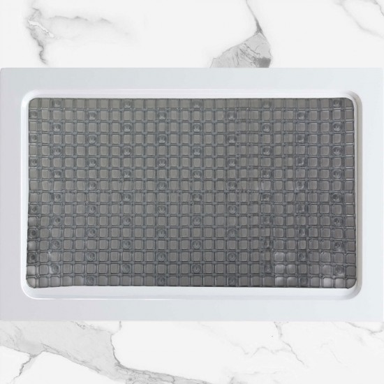 ΠΑΤΑΚΙ ΜΠΑΝΙΟΥ ΑΝΤΙΟΛΙΣΘΗΤΙΚΟ ΑΝΟΙΧΤΟ ΓΚΡΙ 40x70