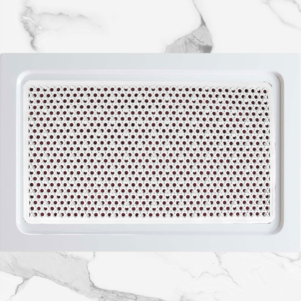 Anti-Slip Bath Mat white 40x70cm-8317