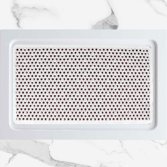 Anti-Slip Bath Mat white 40x70cm