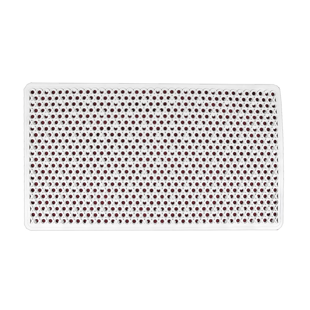 Anti-Slip Bath Mat white 40x70cm-8317