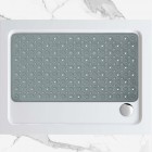 Non-slip Bathtub Mat Dent1 Grey 35x70cm