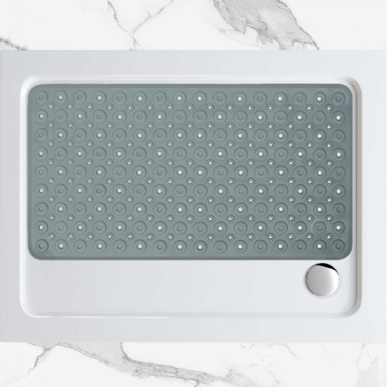 Non-slip Bathtub Mat Dent1 Grey 35x70cm
