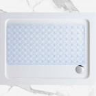 ΠΑΤΑΚΙ ΜΠΑΝΙΟΥ SL8001 ΔΙΑΦΑΝΟ ΑΝΤΙΟΛΙΣΘΗΤΙΚΟ 36Χ72 