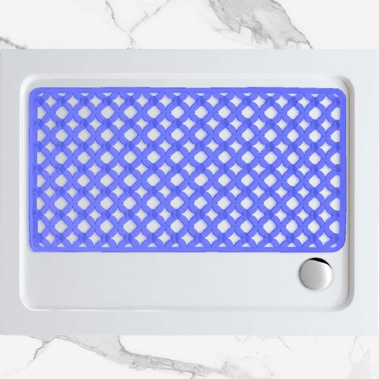 ΠΑΤΑΚΙ ΜΠΑΝΙΟΥ SL8059 ΜΠΛΕ ΗΜΙΔΙΑΦΑΝΟ ΑΝΤΙΟΛΙΣΘΗΤΙΚΟ 36Χ72