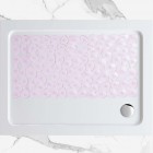 ΗΜΙΔΙΑΦΑΝΕΣ ΠΑΤΑΚΙ ΜΠΑΝΙΟΥ WetPebbles ΡΟΖ ΑΝΤΙΟΛΙΣΘΗΤΙΚΟ 36Χ72cm 