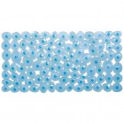 Semi-transparent Non-Slip Bath Mat WetPebbles Blue 40x70cm-1700123BLUE