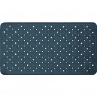 Non-slip Bathtub Mat Dent1 Black, with suction cups, 35x70cm