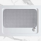 Non-slip Bathtub Mat DentGrey, 35x70cm