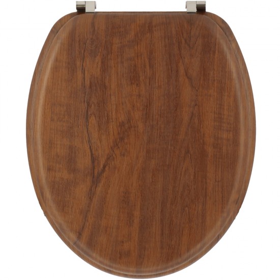 ΚΑΠΑΚΙ WC MDF OAK WOOD 37(Φ)X44(Μ)