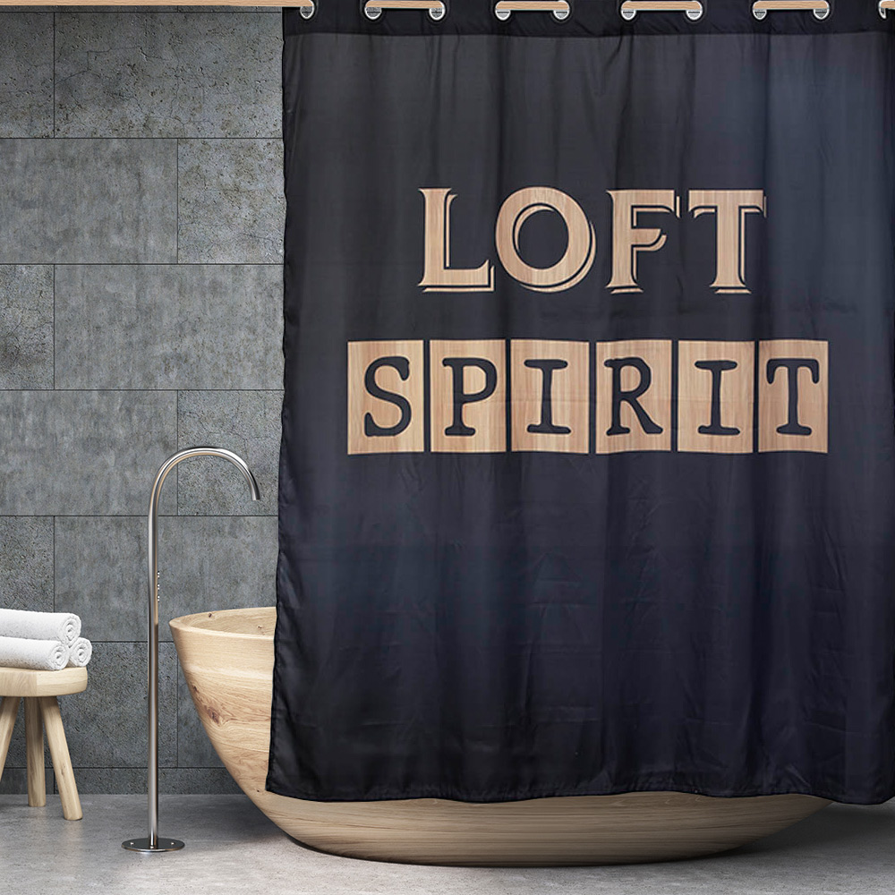 ΚΟΥΡΤΙΝΑ ΜΠΑΝΙΟΥ HOOKLESS LOFTSPIRIT 180(Μ)X200(Υ)-8100