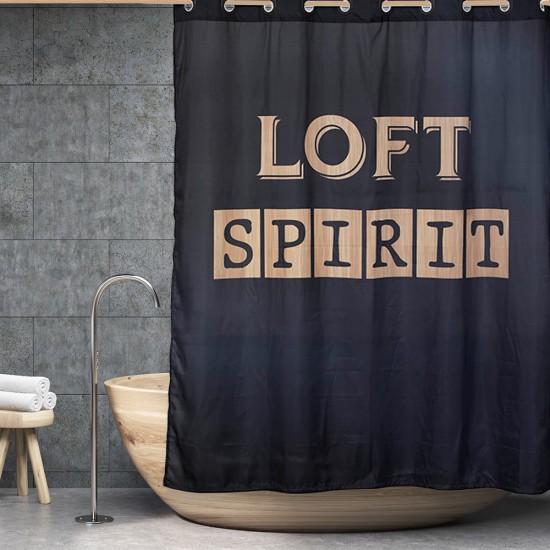 ΚΟΥΡΤΙΝΑ ΜΠΑΝΙΟΥ HOOKLESS LOFTSPIRIT 180(Μ)X200(Υ)