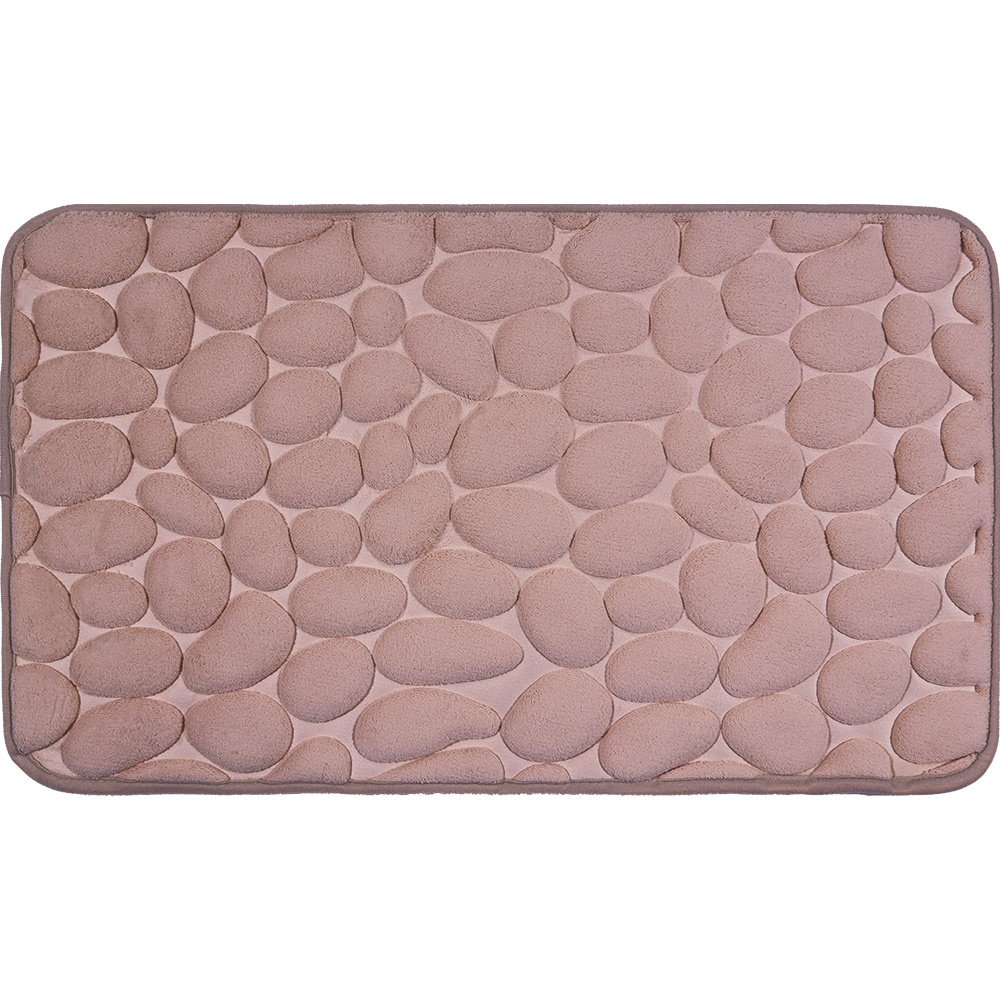 Bath Mat Memory Foam Pink 45x75cm