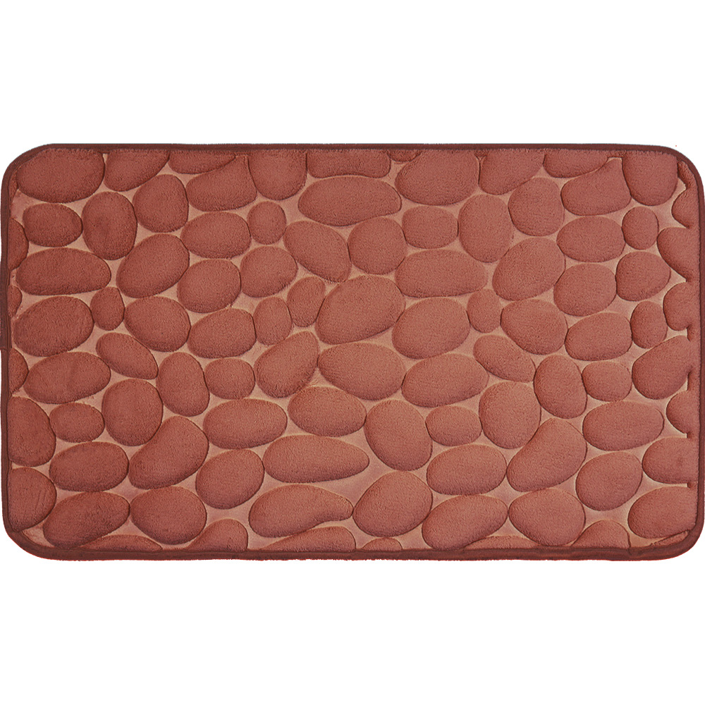 Bath Mat Memory Foam Brown 45x75cm Bath Mat Memory Foam Brown 45x75cm