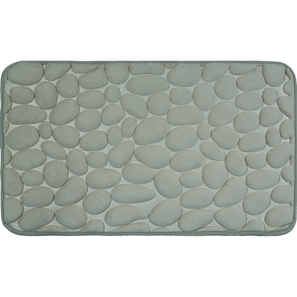 Bath Mat Memory Foam Grey 45x75cm
