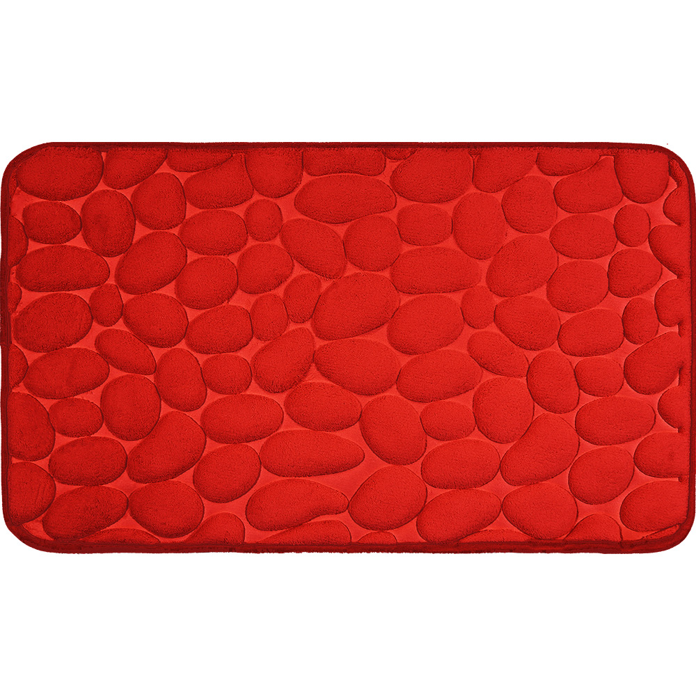 ΠΑΤΑΚΙ ΜΠΑΝΙΟΥ MEMORY FOAM ΚΟΚΚΙΝΟ 45Χ75