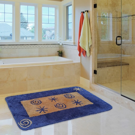 ΠΑΤΑΚΙ ΜΠΑΝΙΟΥ SIRIUS ΜΠΛΕ 60X100