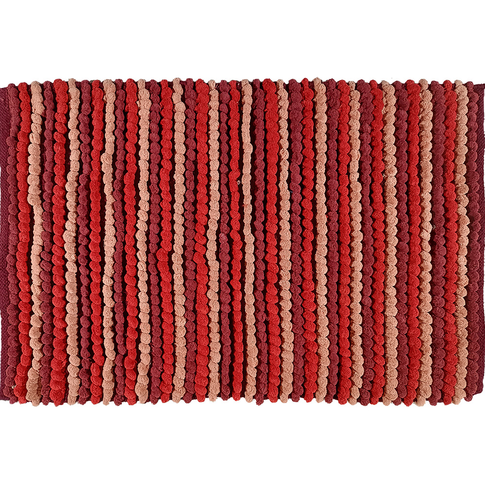 Bath Mat Flaffy Red 50x80cm