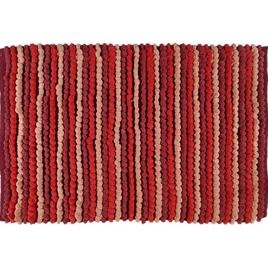 Bath Mat Flaffy Red 50x80cm