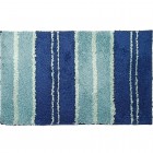 ΠΑΤΑΚΙ ΜΠΑΝΙΟΥ HORIZON LINES ΜΠΛΕ 50X80