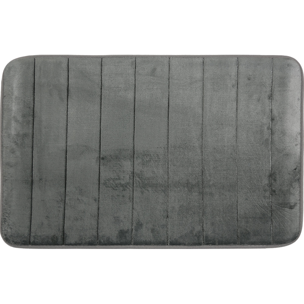 ΠΑΤΑΚΙ ΜΠΑΝΙΟΥ MEMORY FOAM SL1006 ΓΚΡΙ 50X80