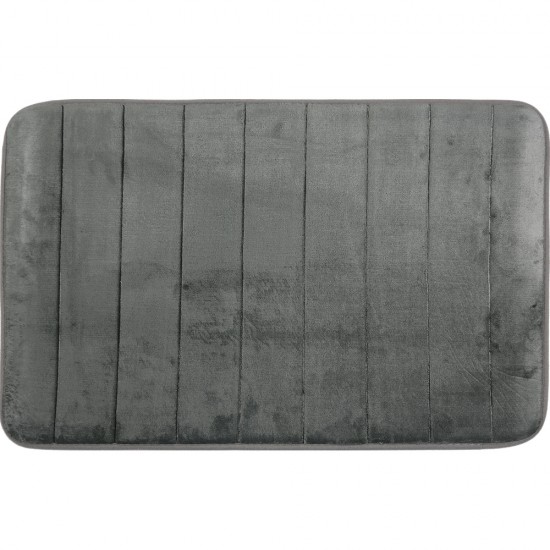 ΠΑΤΑΚΙ ΜΠΑΝΙΟΥ MEMORY FOAM SL1006 ΓΚΡΙ 50X80