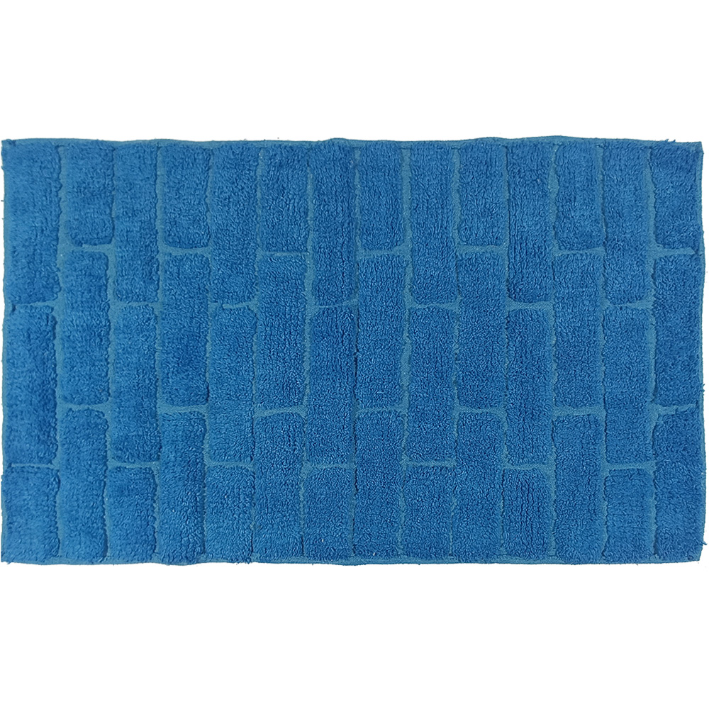 Bath Mat Sylvia Blue 50x80cm Bath Mat Sylvia Blue 50x80cm