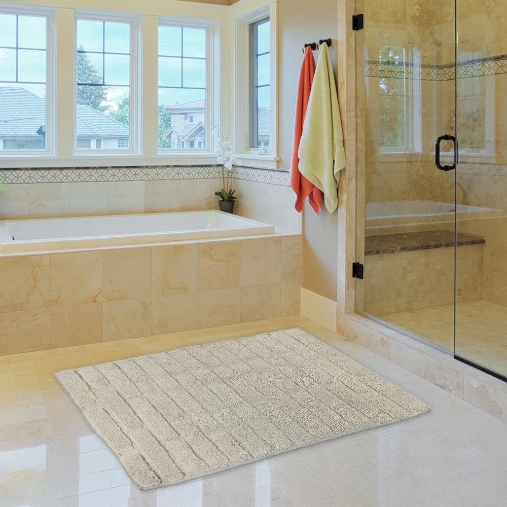 Bath Mat Sylvia Beige 50x80cm