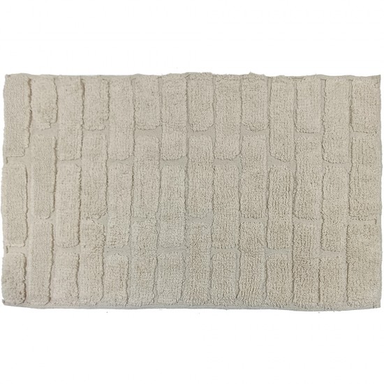 Bath Mat Sylvia Beige 50x80cm