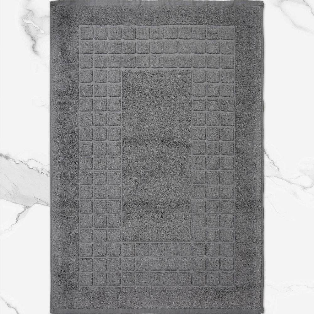 Floor Mat Chess 50x75cm Grey-2800B GREY