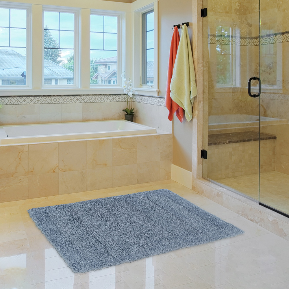 ΠΑΤΑΚΙ ΜΠΑΝΙΟΥ SL946 50X80 ΜΠΛΕ ΡΑΦ