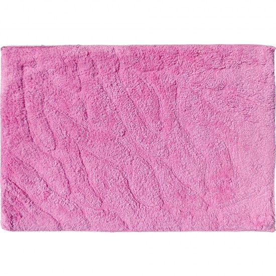 ΠΑΤΑKΙ ΜΠΑΝΙΟΥ ΡΟΖ VΕ-9048 CΟΤΤΟΝ 50Χ80