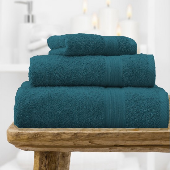 Bath Towel SL801 Petrol 30x50cm Bath Towel SL801 Petrol 30x50cm