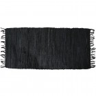 ΔΕΡΜAΤΙΝΟ ΧΑΛAΚΙ LEAΤΗΕR FLΑΤ BLACK 60Χ90 ΔΕΡΜAΤΙΝΟ ΧΑΛAΚΙ LEAΤΗΕR FLΑΤ BLACK 60Χ90