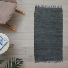 ΔΕΡΜAΤΙΝΟ ΧΑΛAΚΙ LEAΤΗΕR FLΑΤ GREY 60Χ90 ΔΕΡΜAΤΙΝΟ ΧΑΛAΚΙ LEAΤΗΕR FLΑΤ GREY 60Χ90