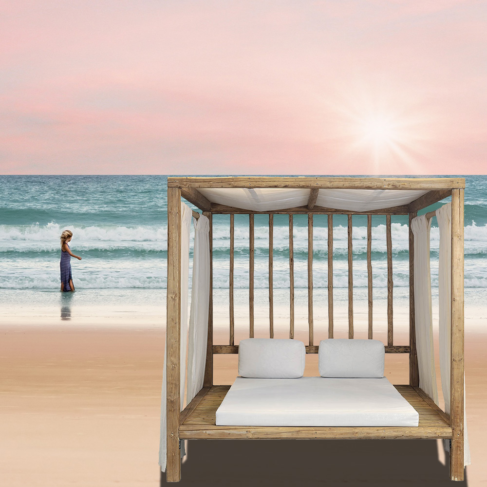 Aluminum Beach Chair SL2031 2 levels