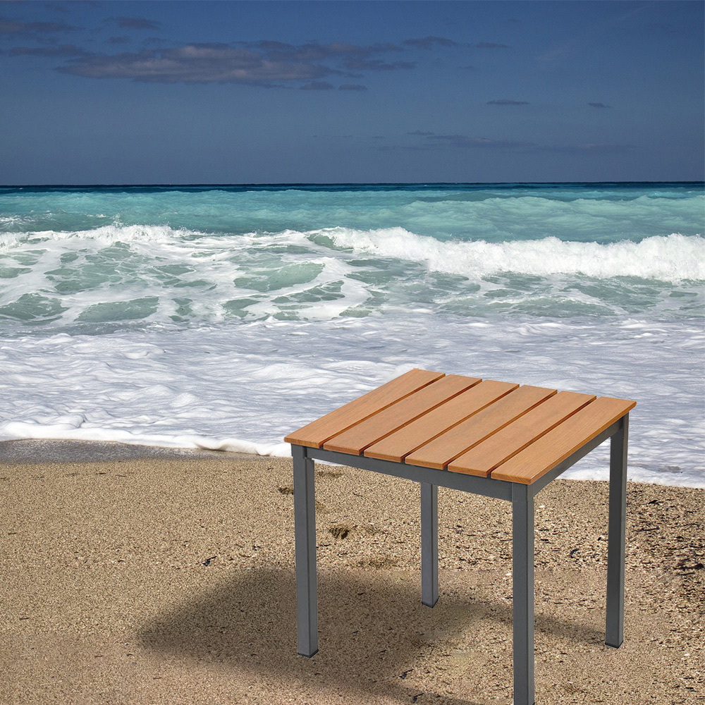 ΤΡΑΠΕΖΑΚΙ ΑΛΟΥΜΙΝΙΟΥ SL2058 40(Π)Χ40(Μ)X42(Υ)